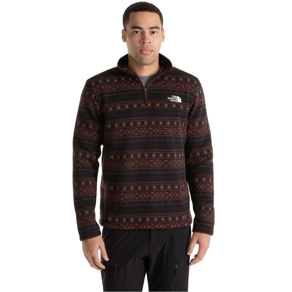 The North Face Men's Tsillan Quarter Zip Sweatshirt- Size S. Worn only once!